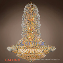 Luxury Classic Crystal Chandelier Large Big Hotel Lobby Chandeliers Cristal Lighting Pendant Lights